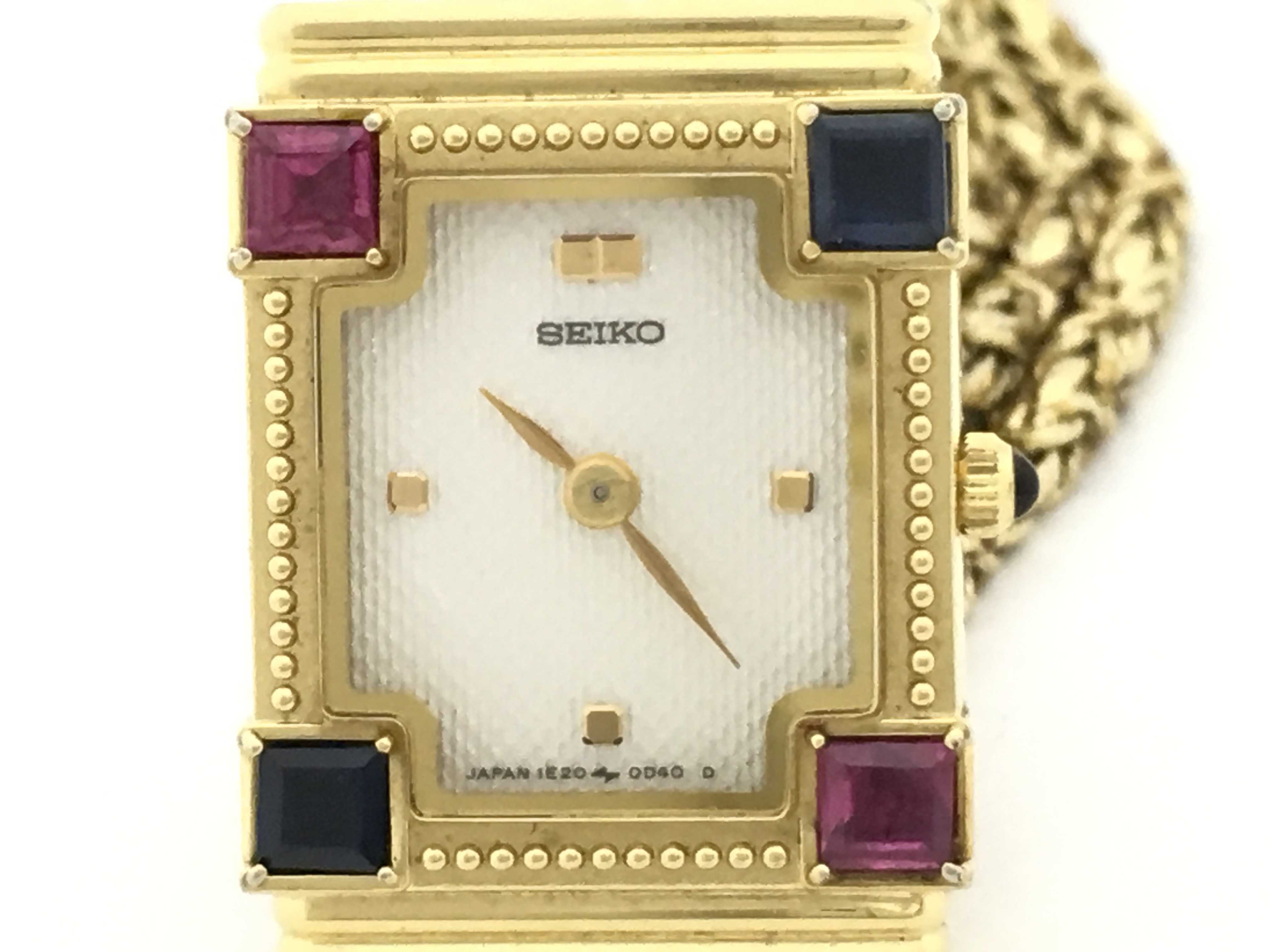 SEIKO (1190_0463)セイコー 1E20-5A70 890205 レディース腕時計